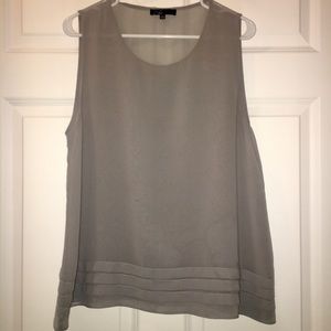 Grey Blouse Tank